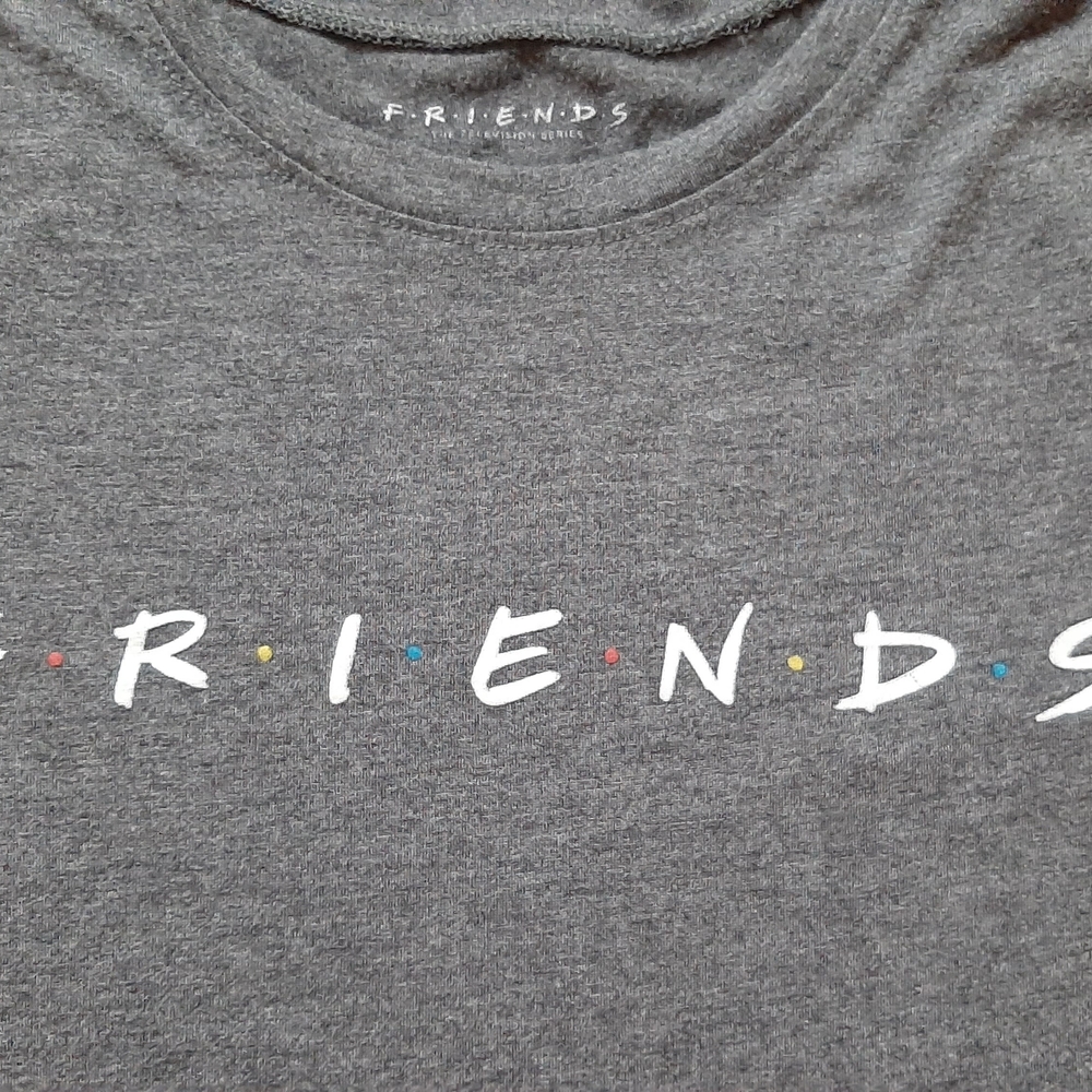 FRIENDS Women's Gray Short Sleeve Tee - Picture 7 of 8